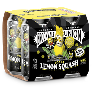 Vodka Lemon Squash - 4 PACK