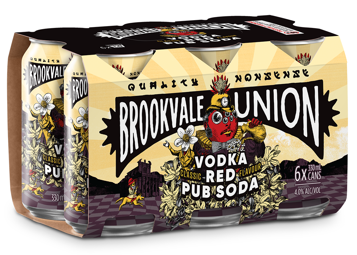 Vodka Red Pub Soda - 6 Pack