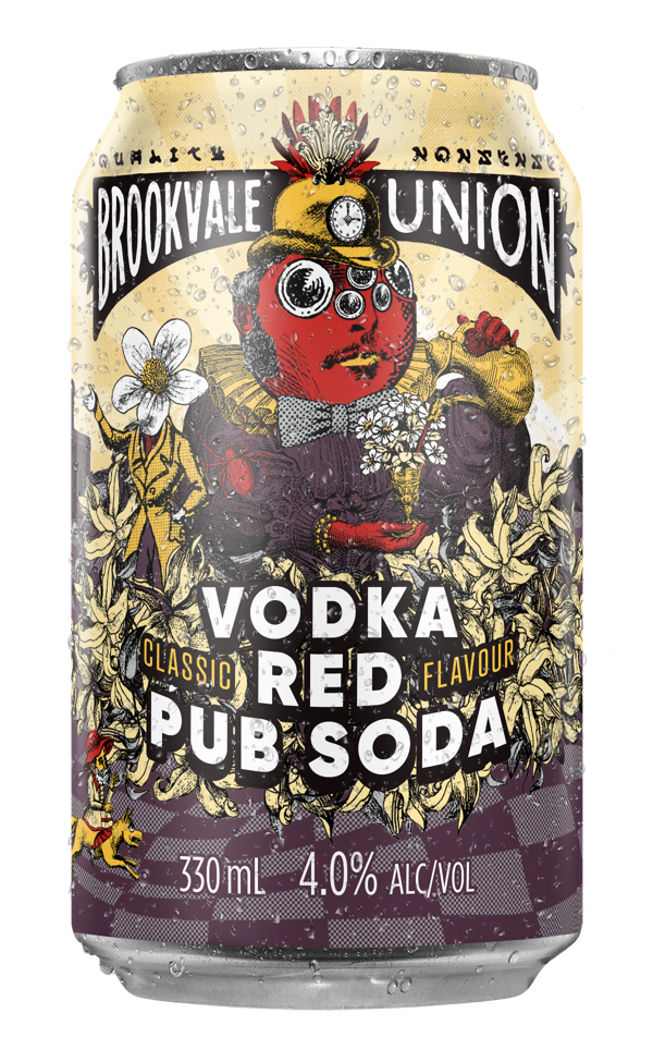 Vodka Red Pub Soda
